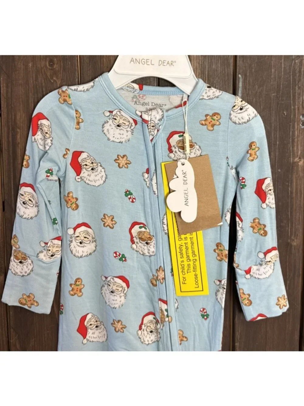 Angel Dear Baby 0-3 months Santa Convertible Romper NWT Christmas Holiday